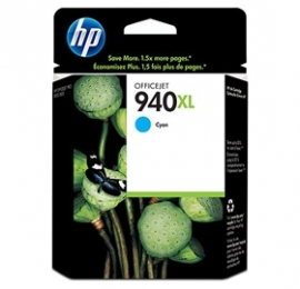 Hp 940xl Large Ink Cartridge Cyan C4907aa 