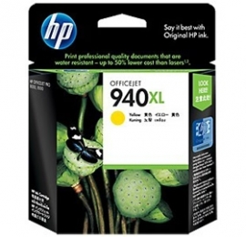 Hp 940xl Large Ink Cartridge Yellow C4909aa 