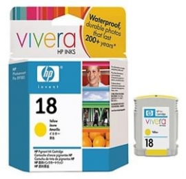 Hp 18 Ink Cartridge Yellow C4939a