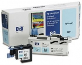 Hp No 83 Uv Light Cyan Ph And Cleaner C4964a