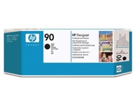 Hp No 90 Printhead And Cleaner Black C5054a
