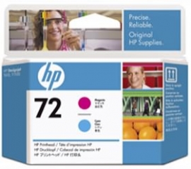 Hp 72 Printhead Magenta & Cyan C9383a