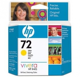 Hp No 72 Ink Cartridge 69-ml Yellow C9400a