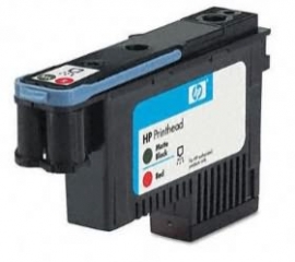 Hp 70 Matte Black And Red Printhead C9409a