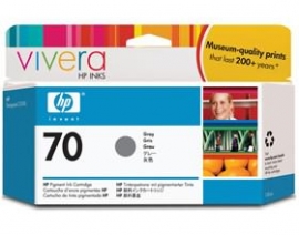Hp No 70 Ink Cartridge 130 Ml Gray C9450a