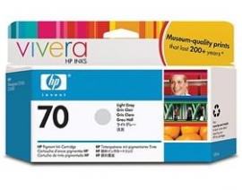Hp No 70 Ink Cartridge 130 Ml Light Gray C9451a