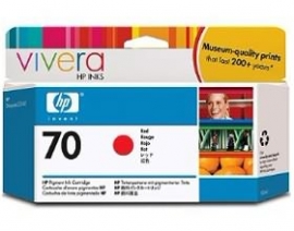 Hp 70 Red 130ml Ink Cartridge C9456a