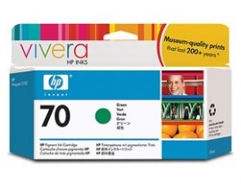 Hp No 70 Ink Cartridge 130 Ml Green C9457a