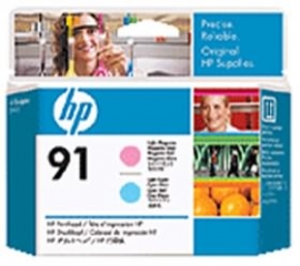 Hp 91 Lt Magenta And Lt Cyan Printhead C9462a