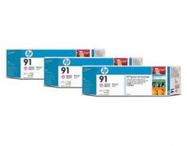 Hp 91, 3 Ink Multi Pack Light Magenta C9487a