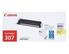 Canon Cart307y Lbp5000 5100 Yellow Toner Cartlbp5000 Lbp5100 Cart307y