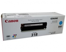 Canon Cart318c Cyan Toner Cart For Lbp7200cdn Cart318c