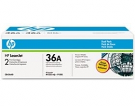 Hp Cb436ad Hp Laserjet P1505 Black Crtg Dual Pack