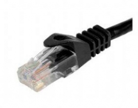Hypertec 3m Cat6 Rj45 Black Black Patch Lead Rj45 Cbncr6j3mblk