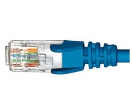Hypertec 3m Cat6 Rj45 Blue Blue Patch Lead Rj45 Cbncr6j3mblue