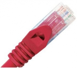 Cabac Hypertec 3m Cat6 Rj45 Red Red Patch Lead Rj45 Cat6rd3