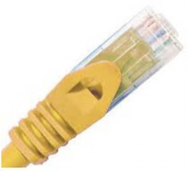 Cabac 0.5m Cat6rj45 Yellow Yellow Patch Lead Rj45 Hcat6yl0.5