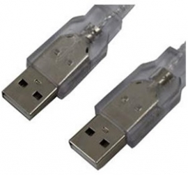 Cabac Usb 2.0 Cable A(m) To A(m) 2m Use To Connect Host To Host 40usb2aa2-bk