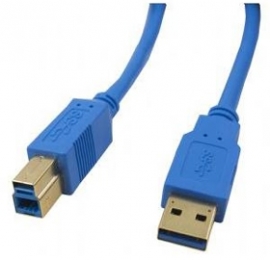 Cabac Usb 3.0 Am Micro Bm G/ P Blue, 3m 40usb3ammcbm3