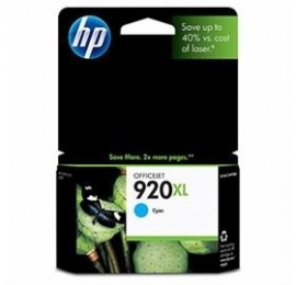 Hp 920xl Officejet Cyan Ink Cartridge Cd972aa