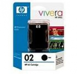 Hp 02 Ink Cartridge Twin Pack Black Ce015aa