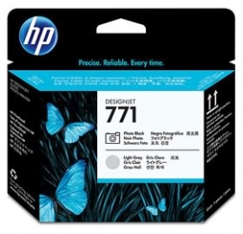 Hp Print Head No 771 Black Light Gray For D Ce020a