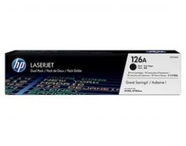 Hp 126a Black Dual Pack Lj Toner Cartridge Ce310ad