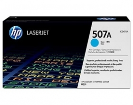 Hp Ce401a Hp507a Cyan Lj Print Cartridge