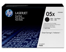 Hp Ce505x Toner Cartridges Dual Pack Ce505xd