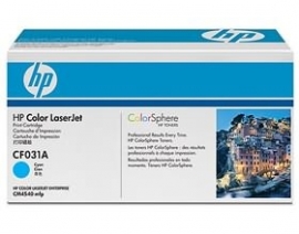 Hp Laserjet Cm4540 Mfp Cyan Toner Cartridge Cf031a