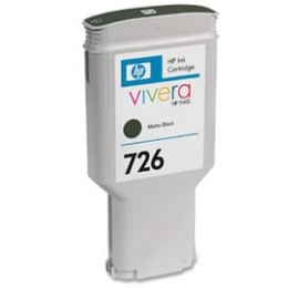 Hp 726 300ml Matte Black Ink Ch575a