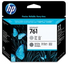 Hp Print Head No 761 Gray Black Gray For Designjet Ch647a