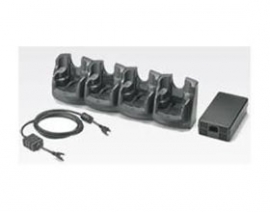 Motorola 4 Slot Charge Only Cradle Kit. Kit Includes: 4 Slot Charge Cradle (crd5501-4000cr), Power