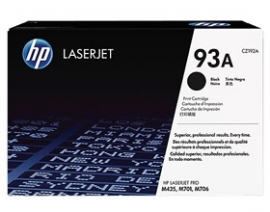 Hp 93a Black Laserjet Toner Cartridge Cz192a