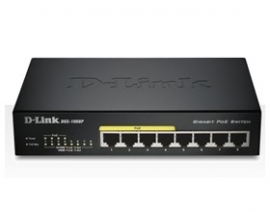 D-link 8-port 10/ 100/ 1000mbps Unmanaged Switch With Poe Dgs-1008p 163813