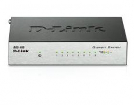 D-link Dgs-108 8-port Gigabit Desktop Switch (metal Housing) 167985