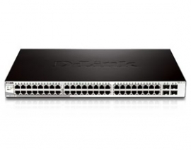 D-link 48-port 10/ 100/ 1000mbps + 4-port Sfp Websmart Switch Dgs-1210-52
