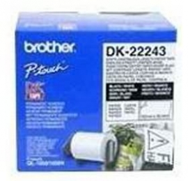 Brother Dk22243 White Continuous Paper Roll 102mmx30.48m For Ql-1050/ 1060n