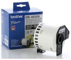 Brother Dk44205 Removable White Continuous Paper Roll 62mm X 30.48m
