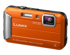 Panasonic Lumix Ft30 16.1mp Orange Tough Dmc-ft30gn-d