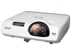 Epson Eb-535w 3400 Lumens Wxga (1280x800) Short Throw 16:10 Format 16 000:1 Contrast Ratio 3.7kg