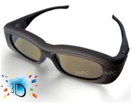 3d Active Glasses With Bluetooth & Infra-red Technology Ele3dglasbluinr