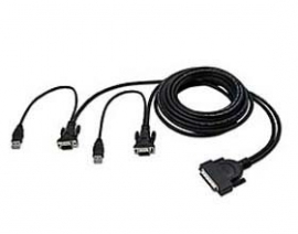 Belkin Dual Port Usb Octopus Cable - 12ft (5m) F1d9401-12