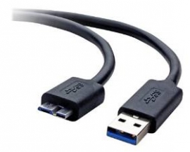 Belkin Micro Usb 3.0 Charge/ Sync Cable F3u166bt03-blk