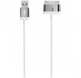 Belkin Charge Sync Cable 21.a - White F8j041qe04-wht