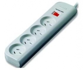 Belkin Economy 4 Way Surge Protector - 1 Metre F9e400vau1m