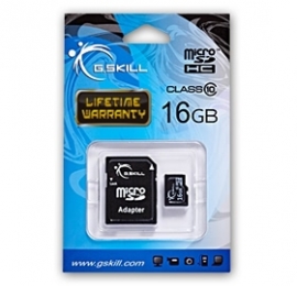 G.skill 16gb Micro Sdhc Class 10 Ff-tsdg16ga-c10