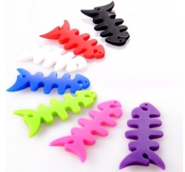 Fishbone Earphone Cable Winder Tidy Headphone Cord Organiser