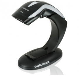 Datalogic Heron Hd3130 1d Usb Scanner Kit, Inlcudes Cable, Stand And 1d Scanner Hd3130-bkk1b