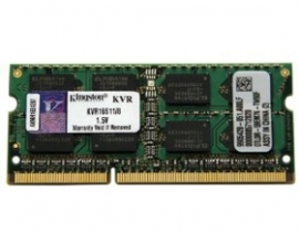 Kingston 8gb 1600mhz Ddr3 Non-ecc Cl11 Sodimm Kvr16s11/8 